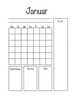 Vorschau - Arbeitsblätter - Lehrerkalender (Bullet Journel - Pixel Tracker) - Seite 2