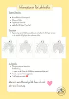 Vorschau - Mal- und Bastelvorlagen - Sommer - 3D Schildkröte im Meer basteln - Kunst Grundschule, Kunst Klasse 1, Kunst Klasse 2 - Seite 2