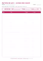 Aperçu - Fiches - Défis chrono — Addition & Soustraction | Fluence CP-CE1 - Page 3