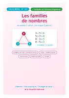 Aperçu - Cartes d'exercices - Les familles de nombres (CP-CE1) - Page 1