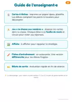 Aperçu - Cartes d'exercices - Je décompte — soustraction CP-CE1 - Page 2