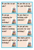 Vorschau - Arbeitsblätter - English: Happy Birthday / Cards - Seite 3
