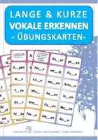 Vorschau - Fördermaterial/Inklusion - Deutsch: lange und kurze Vokale - Übungskarten auch interaktiv - Deckblatt