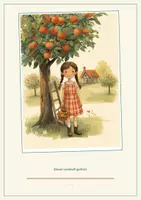 Vorschau - Arbeitsblätter - Apfelernte im Obstgarten - Differenziertes Leseheft - Seite 1