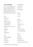 Vorschau - Arbeitsblätter - Meine Stärkenliste (kostenlos) - Seite 1