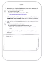 Vorschau - Arbeitsblätter - Interpretation am Beispiel Eine Gute Nachricht - Seite 1