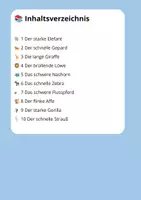 Vorschau - Stundenentwürfe - Leseverständnis Tiere Afrikas – Klasse 2 | 10 Lesetexte mit Fragen & Lösungen - Seite 1