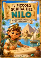 anteprima - Materiale di supporto/inclusione - Il piccolo scriba del Nilo + attività - Pagina di copertina