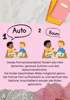 Vorschau - Arbeitsblätter - Partnergespräche: DAZ Übung , Orte - Seite 1