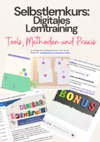 Vorschau - Fördermaterial/Inklusion - Digitales Lerntraining - Selbstlernkurs - Deckblatt