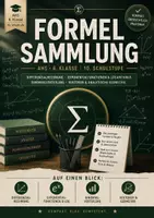 Vorschau - Fördermaterial/Inklusion - Mathe-Formelsammlung AHS 6. Klasse Differenzialrechnung, Logarithmus, Binomialverteilung & Vektoren - Deckblatt