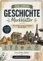 Vorschau - Poster - Geschichte – 20 Merkbätter zu allen Epochen | Übersicht & Lernhilfe / Übersicht - Deckblatt