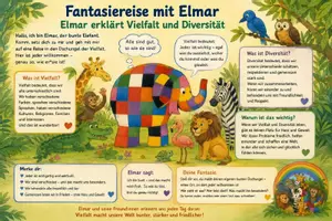 Vorschau - Unterrichtsreihen - 4 Materialien zu Vielfalt am Beispiel von Elmar. - Seite 3