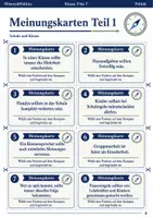 Vorschau - Spiele - Meinungs-Kompass Unterrichtsspiel Klasse 5 bis 7 Meinung bilden fair diskutieren Politik - Seite 3