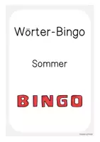 Vorschau - Spiele - Wörter-Bingo: Sommer - Seite 2