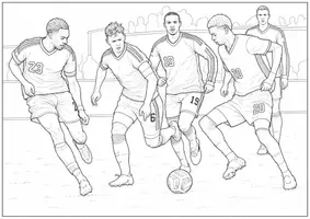 Vorschau - Mal- und Bastelvorlagen - Wachsendes Material
Ausmalbilder WM Weltmeisterschaft Deutschland Trikot Fußball - Seite 2