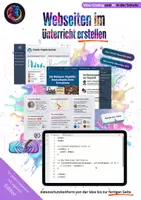 Vorschau - Arbeitsblätter - Webseiten im Unterrircht erstellen (Vibe-Coding in der Schule) - Deckblatt