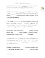 Vorschau - Arbeitsblätter - INDEFINIDO vs IMPERFECTO Lesetext: Cambios tras la pandemia - Seite 1