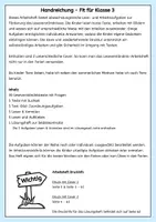 Vorschau - Anderer Materialtyp - Fit für Klasse 3 - Sommerliches Leseverständnisheft, Ferienheft Deutsch Sommer, Arbeitsheft für Klasse 2 und 3 - Seite 1