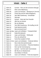 Vorschau - Anderer Materialtyp - Fit für Klasse 3 - Sommerliches Leseverständnisheft, Ferienheft Deutsch Sommer, Arbeitsheft für Klasse 2 und 3 - Seite 3