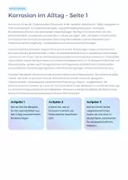 Vorschau - Unterrichtsreihen - Korrosion – Sauerstoffkorrosion, Säurekorrosion und Korrosionsschutz | Unterrichtsmaterial Chemie Sek II (EF–Q2) - Seite 3