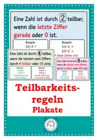 Vorschau - Stundenentwürfe - Bundle: Teilbarkeitsregeln - Seite 1