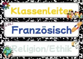 Vorschau - Fördermaterial/Inklusion - Stundenplanelemente - Seite 3