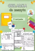 zapowiedź - okładka na j. angielski - 3 motywy - obwoluta