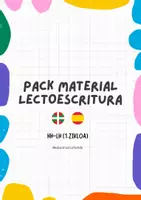Vista previa - Juegos / Gamificación - PACK MATERIAL LECTOESCRITURA - Portada