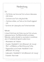 Vorschau - Stundenentwürfe - Fische Gewässer Wissenskartei Arbeitsblätter Unterrichtseinheit - Seite 3