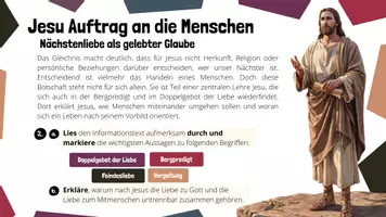 Vorschau - Unterrichtsreihen - 8. Wer ist mein Nächster? Von Jesu Botschaft zu christlichen Hilfsorganisationen - Seite 3