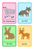 Vorschau - Spiele - Wald: Spiele, Wortkarten, Arbeitsblätter - Seite 3