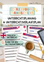 Vorschau - Unterrichtsreihen - Englisch Unterrichtsplanung & Unterrichtsverlaufsplan | 6 Verlaufspläne für den Englischunterricht | Klasse 5–10 - Deckblatt