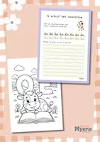Voorbeeld - Ontdek het met de oe! Schrijfletters en klanken, groep 3 - Pagina 3