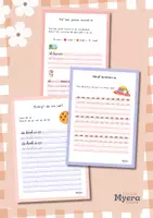 Voorbeeld - Ontdek het met de oe! Schrijfletters en klanken, groep 3 - Pagina 1