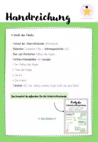 Vorschau - Arbeitsblätter - Unser Auge: Der äußere Aufbau (UE 2) - Kl. 3/4 - Seite 3
