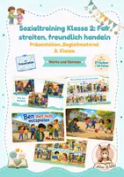 Vorschau - Unterrichtsreihen - Sozialtraining Klasse 2: Fair streiten und freundlich handeln · Präsentation und Begleitmaterial - Seite 1