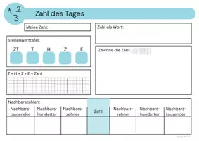 Vorschau - Arbeitsblätter - Zahl des Tages Dossier (Millionen ZR) - Seite 2