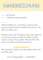 Vorschau - Spiele - Bewegungsspiel Sommerferien / Zurück nach den Sommerferien - Seite 1