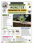 Vorschau - Arbeitsblätter - Schnelle Kunststunde - Draußen kleine Kunstwerke - Seite 1