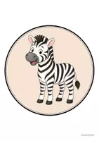 Vorschau - Mal- und Bastelvorlagen - Zebraklasse - Wand- und Türdeko | Klassenraumdekoration (Klassentier) - Seite 2