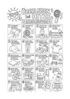 Vorschau - Poster - Überleben bei Hitze – Schuledition - Seite 1