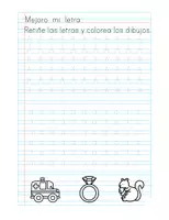 Vista previa - Unidades / Secuencias / Situaciones de Aprendizaje - Mejoro mi letra doble raya - Portada