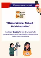 Vorschau - Spiele - Lustiger Abschlusssketch für die Grundschule - Deckblatt