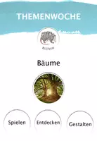 Vorschau - Unterrichtsreihen - Themenwoche: Bäume (mit Checklisten und Linktipps) - kostenlos - Deckblatt