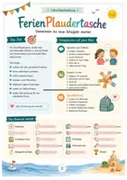 Vorschau - Unterrichtsreihen - Schulstart nach den Sommerferien – Kostenloses Freebie | Kinderbrief & FerienPlaudertasche | Klasse 1–4 - Seite 3