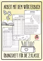 Vorschau - Arbeitsblätter - Arbeit mit dem Wörterbuch - Arbeitsblätter für die 2.Klasse - Deckblatt