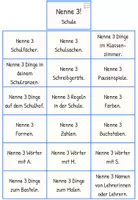 Vorschau - Stationenlernen - Nenne 3! – Schule | Sprachförderung & DaZ | 18 Sprechkarten zum Wortschatz | Mündlicher Sprachgebrauch | Grundschule - Seite 2