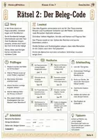 Vorschau - Spiele - Altes Ägypten Escape Room Klasse 5 bis 7 Die Kiste des Nil Schreibers - Seite 3