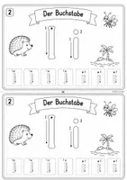 Vorschau - Arbeitsblätter - i I Buchstabeneinführung Druckschrift MiniheftA5 1.Klasse - Seite 2
